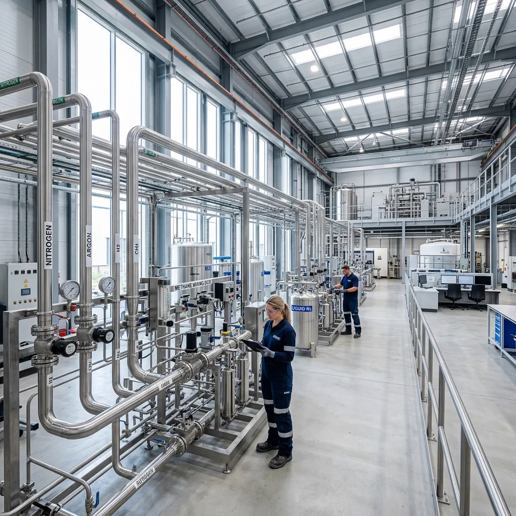 Fabrika Doğalgaz Tesisatı Kurulumu & Projelendirme