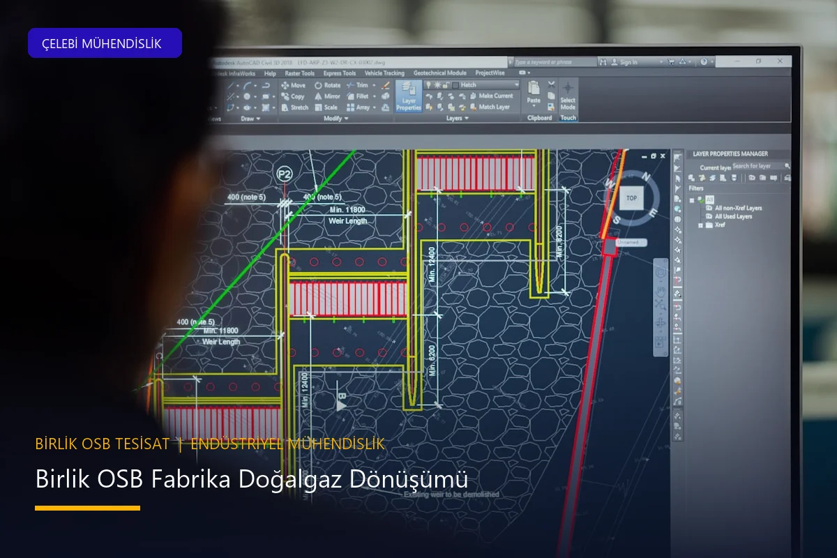 Birlik OSB Fabrika Doğalgaz Proje Onayı & Montajı