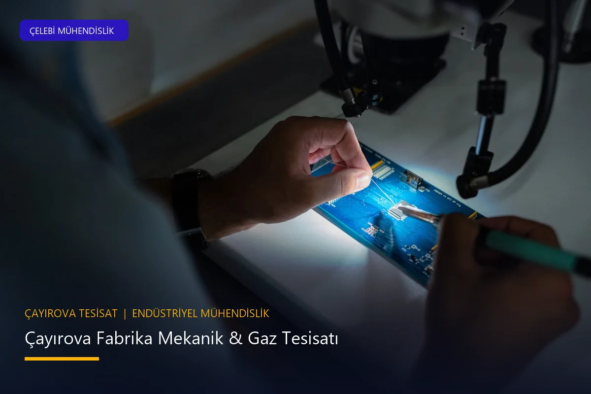 Çayırova Fabrika Doğalgaz Tesisatı & Mekanik Montaj