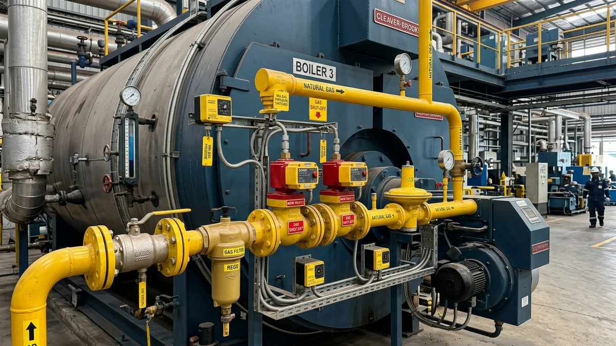 Endüstriyel Brülör Doğalgaz Tesisatı & Yakıt Hatları