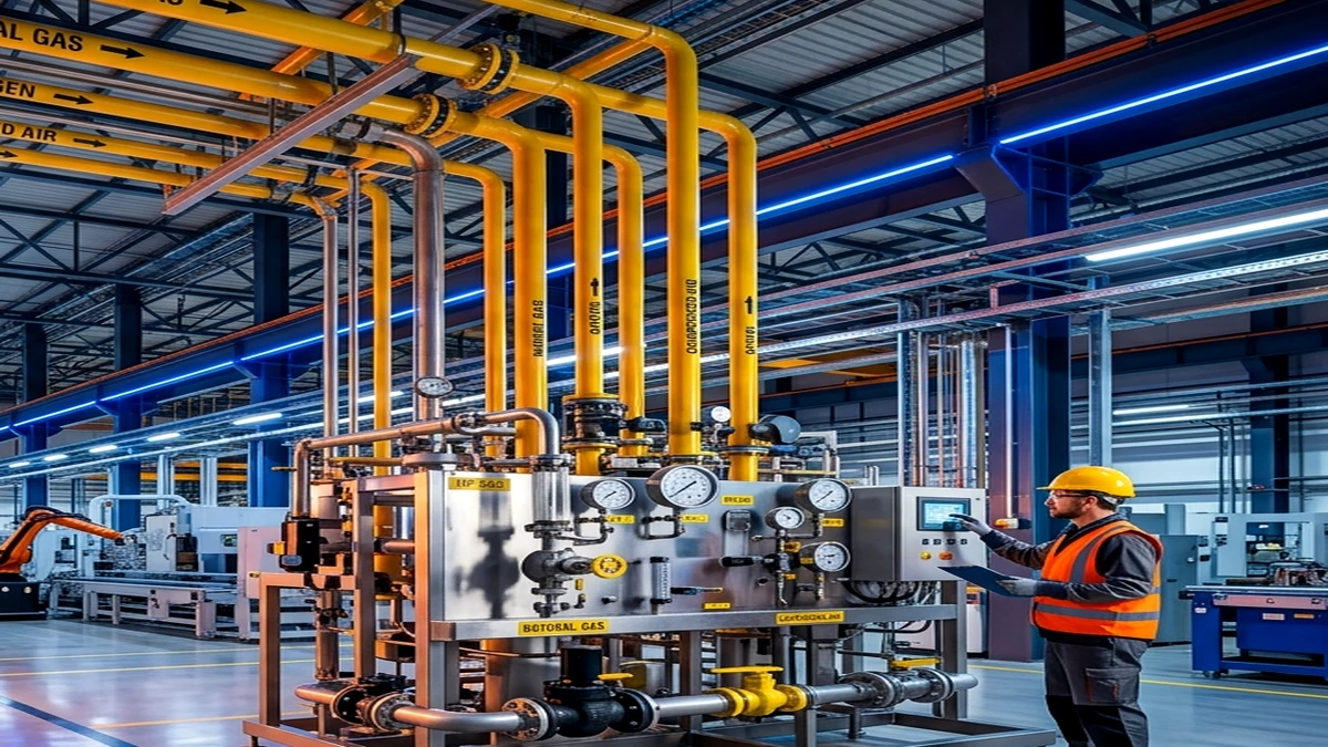 Fabrika Doğalgaz Tesisatı İçin Gerekli Şartlar Nelerdir?