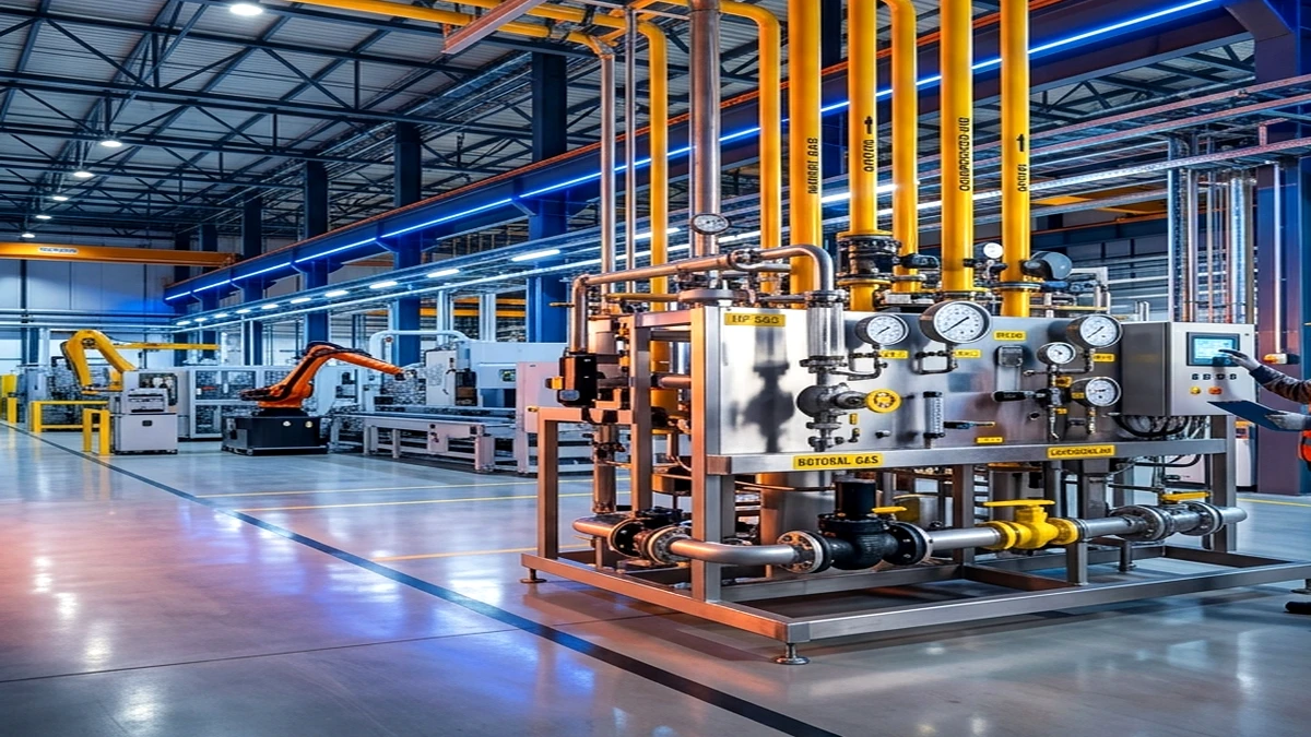 Fabrika Doğalgaz Tesisatı Nasıl Yapılır? A'dan Z'ye Rehber