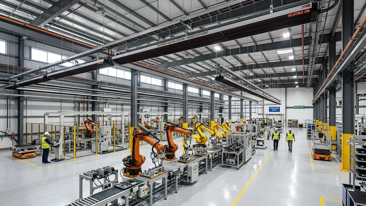 Fabrika Radyant Isıtma Sistemi Maliyeti ve Geri Dönüş Süresi