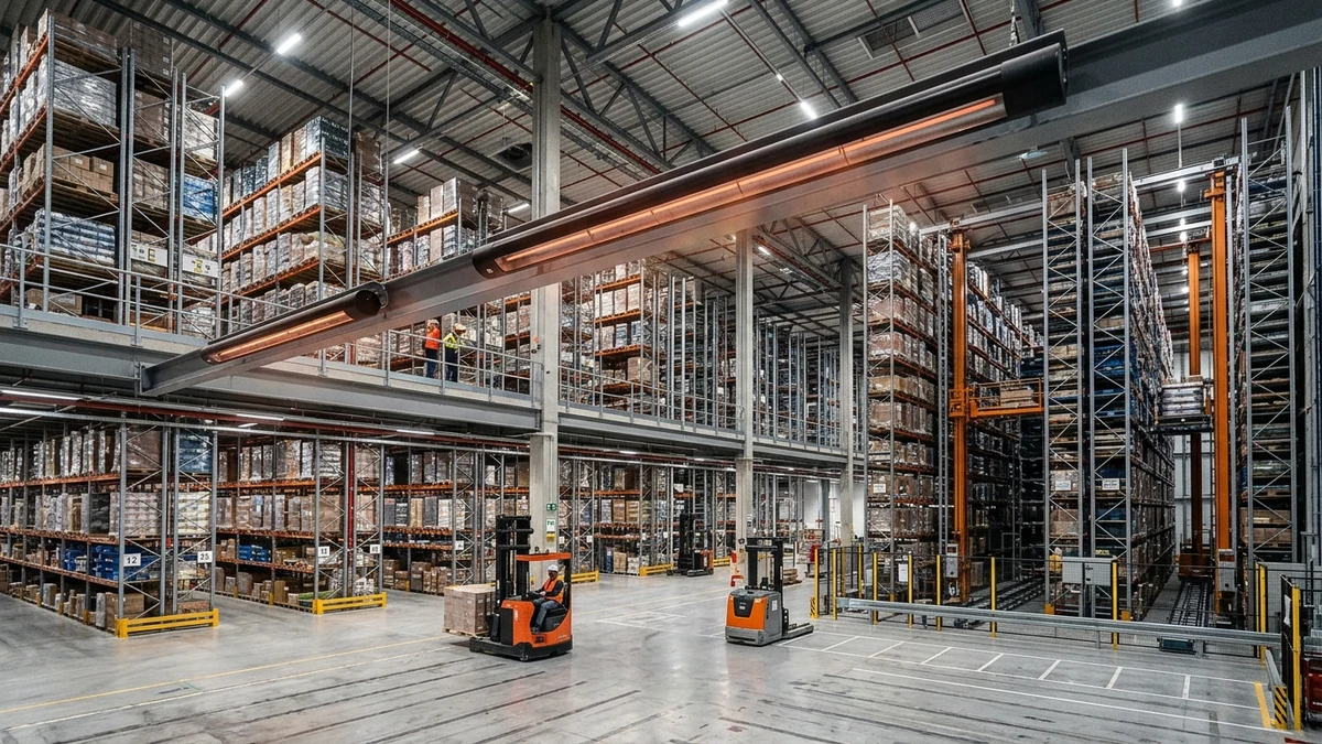 Yüksek Tavanlı Fabrikalarda En Verimli Isıtma Sistemi