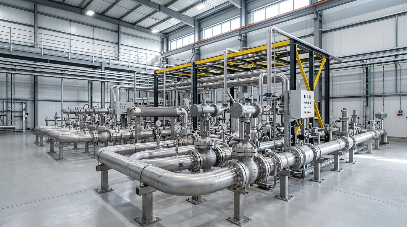Sanayi Doğalgaz Sayaç İstasyonu & Ölçüm Sistemleri